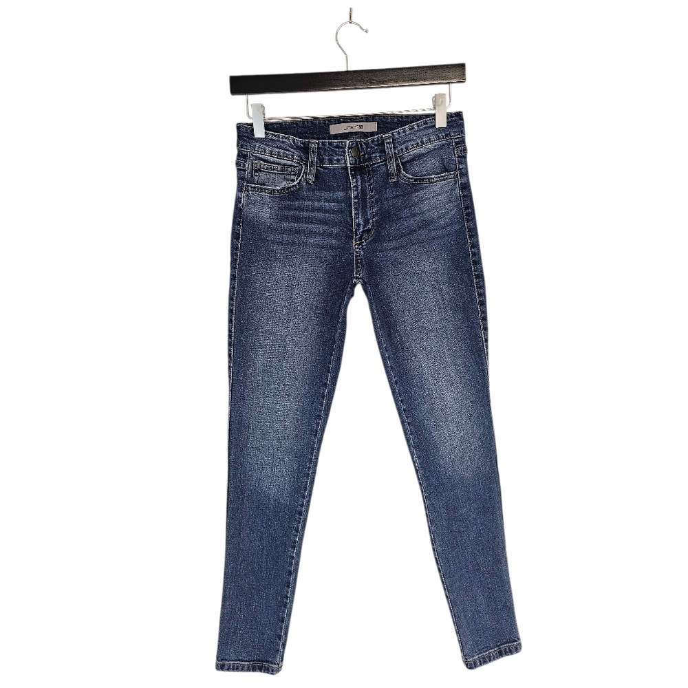 Joe's Jeans Mid Rise Blue Skinny Ankle Jeans 26 Preowned